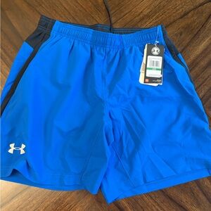 New Men’s Under Armour blue Shorts Large